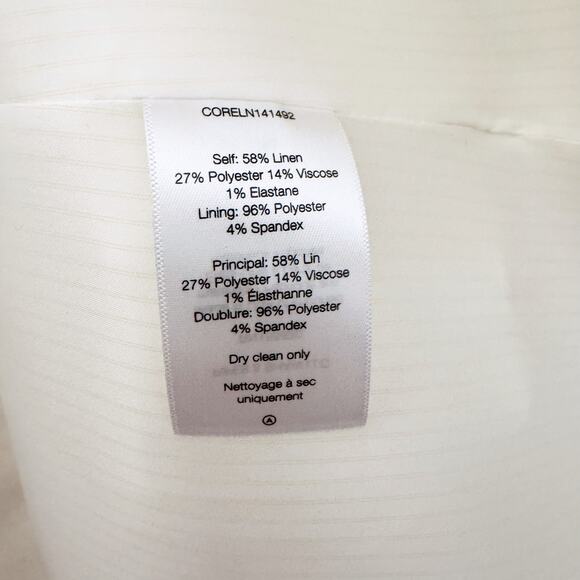 Veronica Beard Miller Linen Dickey Jacket in Off White - Picture 6 of 15